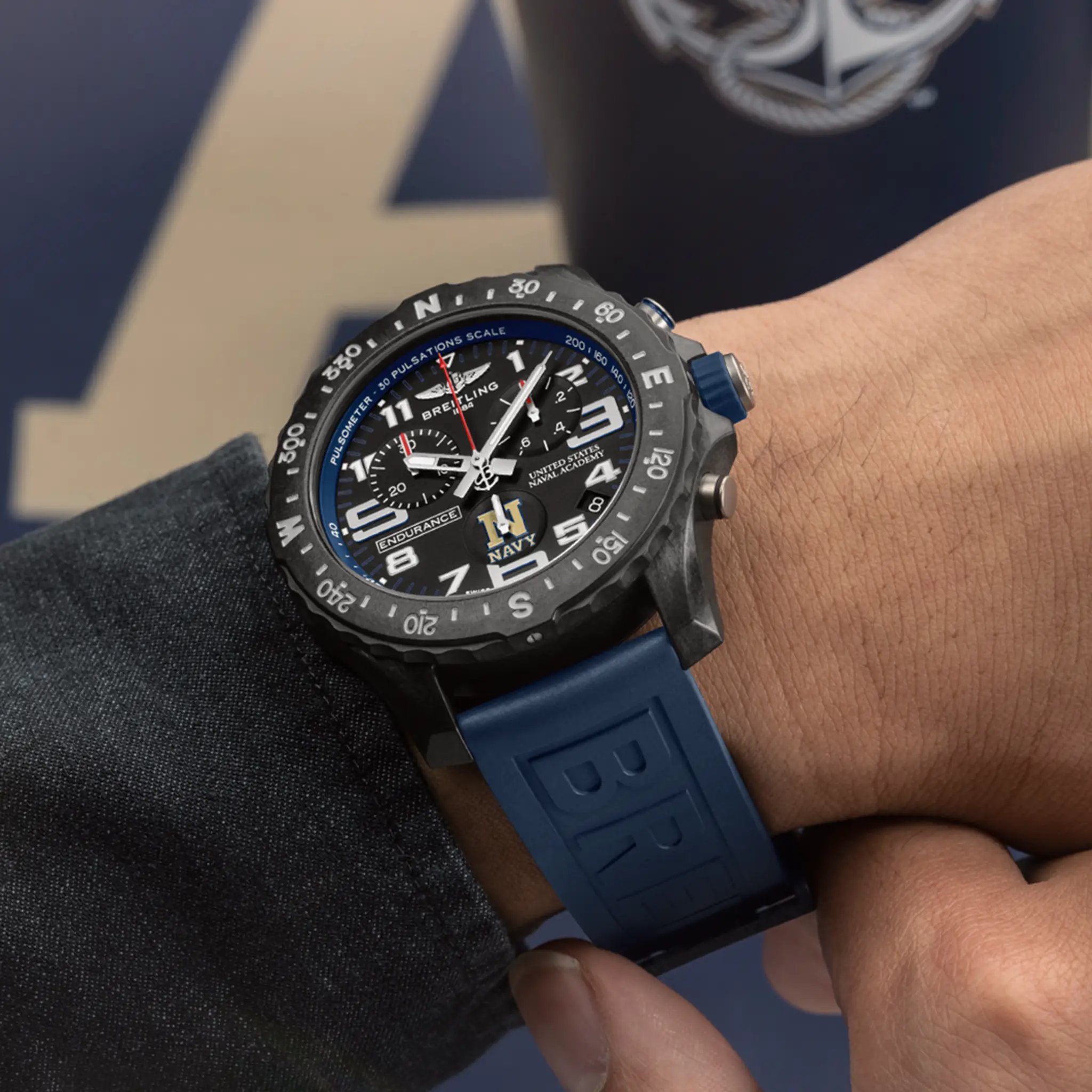 【Super Clone】Breitling Professional Endurance Pro 44 United States Naval Academy? X823103C1B1S1