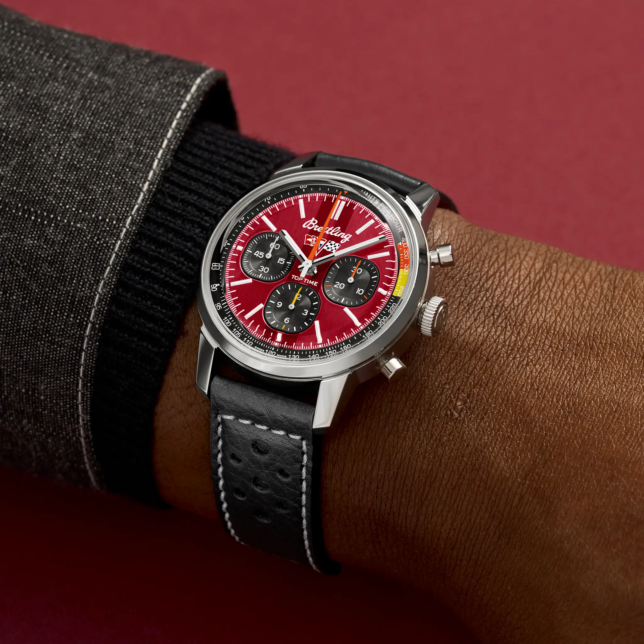 【Super Clone】Breitling Top Time B01 Chevrolet Corvette 41mm AB01761A1K1X1
