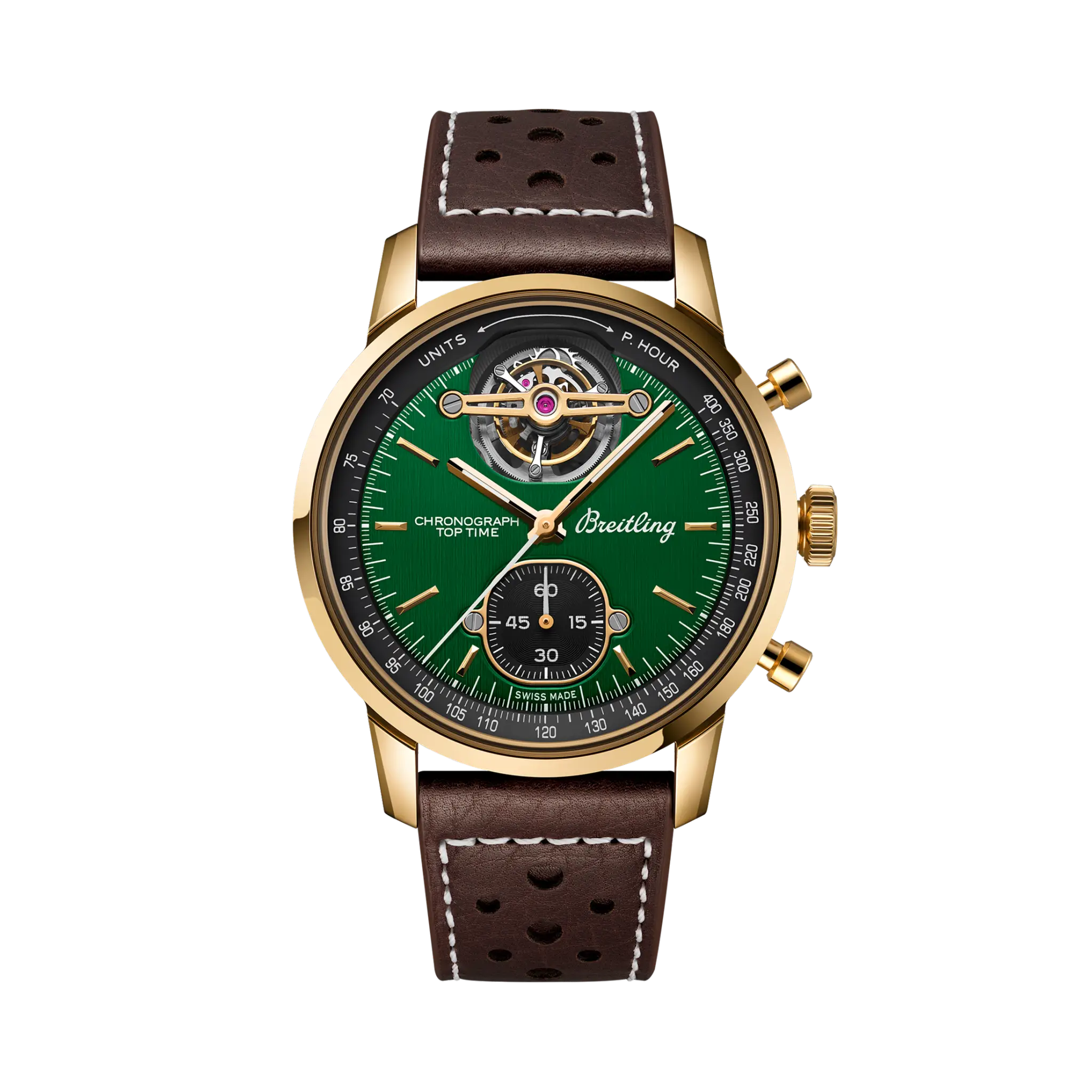 【Super Clone】Breitling Top Time B21 Ford Mustang Tourbillon 43mm NB21251A1L1X1