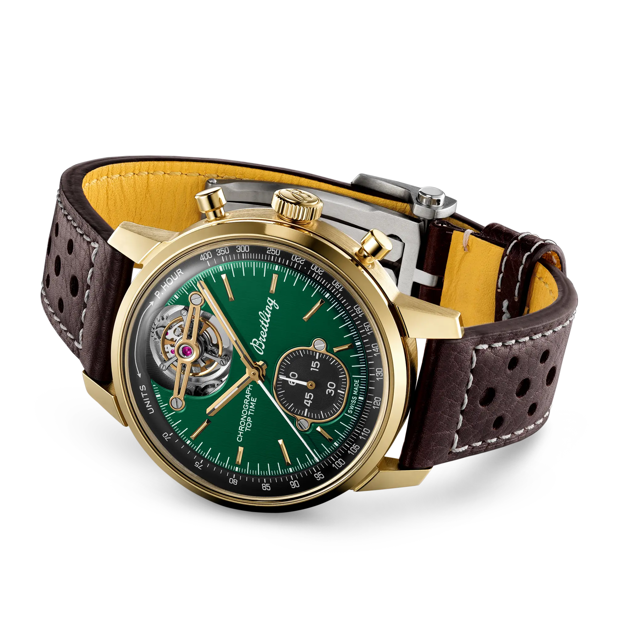 【Super Clone】Breitling Top Time B21 Ford Mustang Tourbillon 43mm NB21251A1L1X1