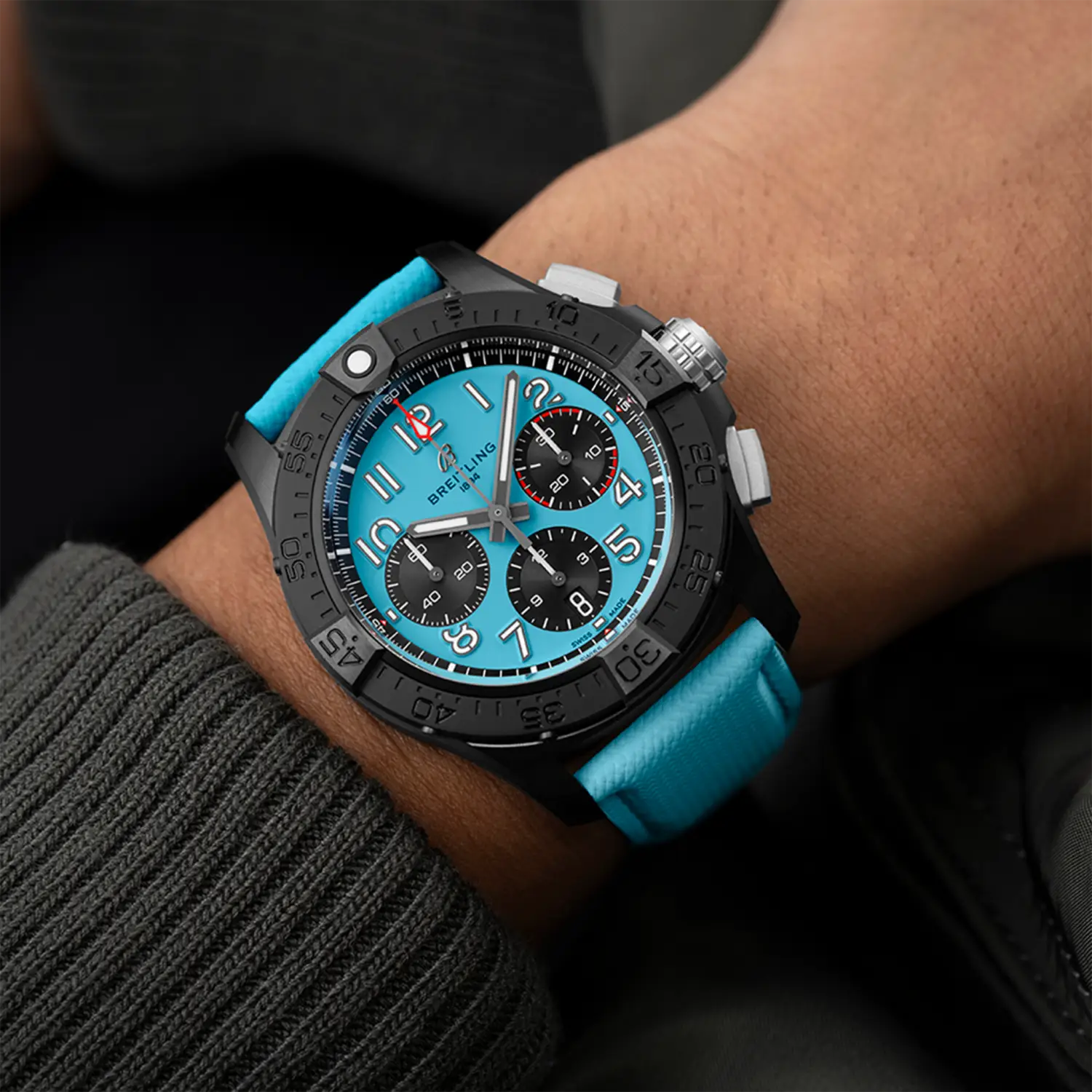 【Super Clone】Breitling Avenger B01 Chronograph 42mm Night Mission SB0146101L1X1