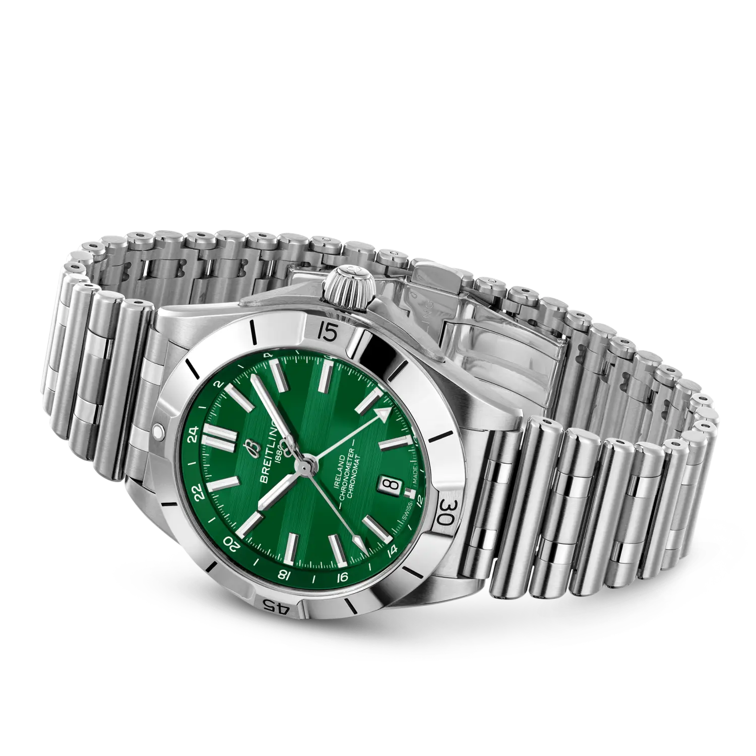 【Super Clone】Breitling Chronomat Automatic GMT 40 Six Nations Ireland A323987B1L1A1