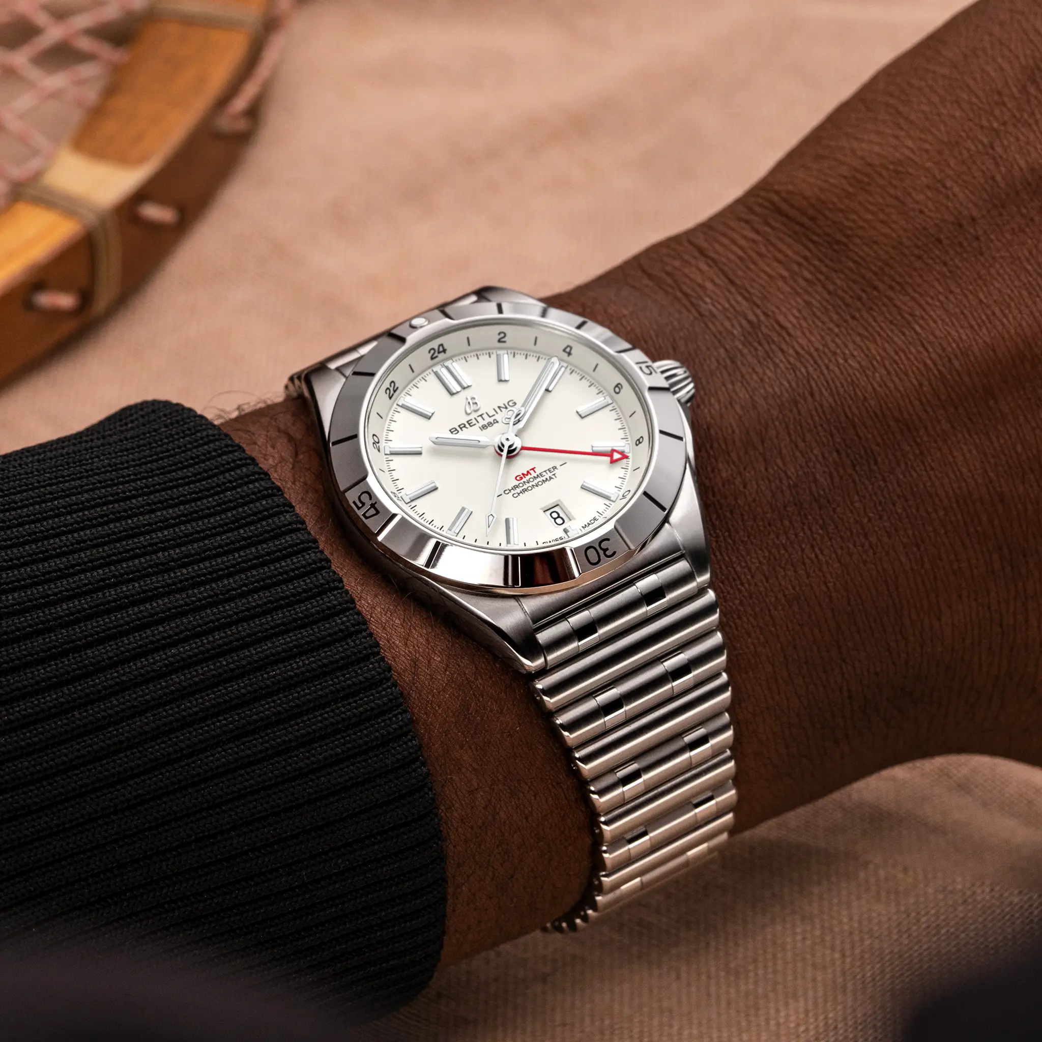 【Super Clone】Chronomat Automatic GMT 40mm A32398101A1A1