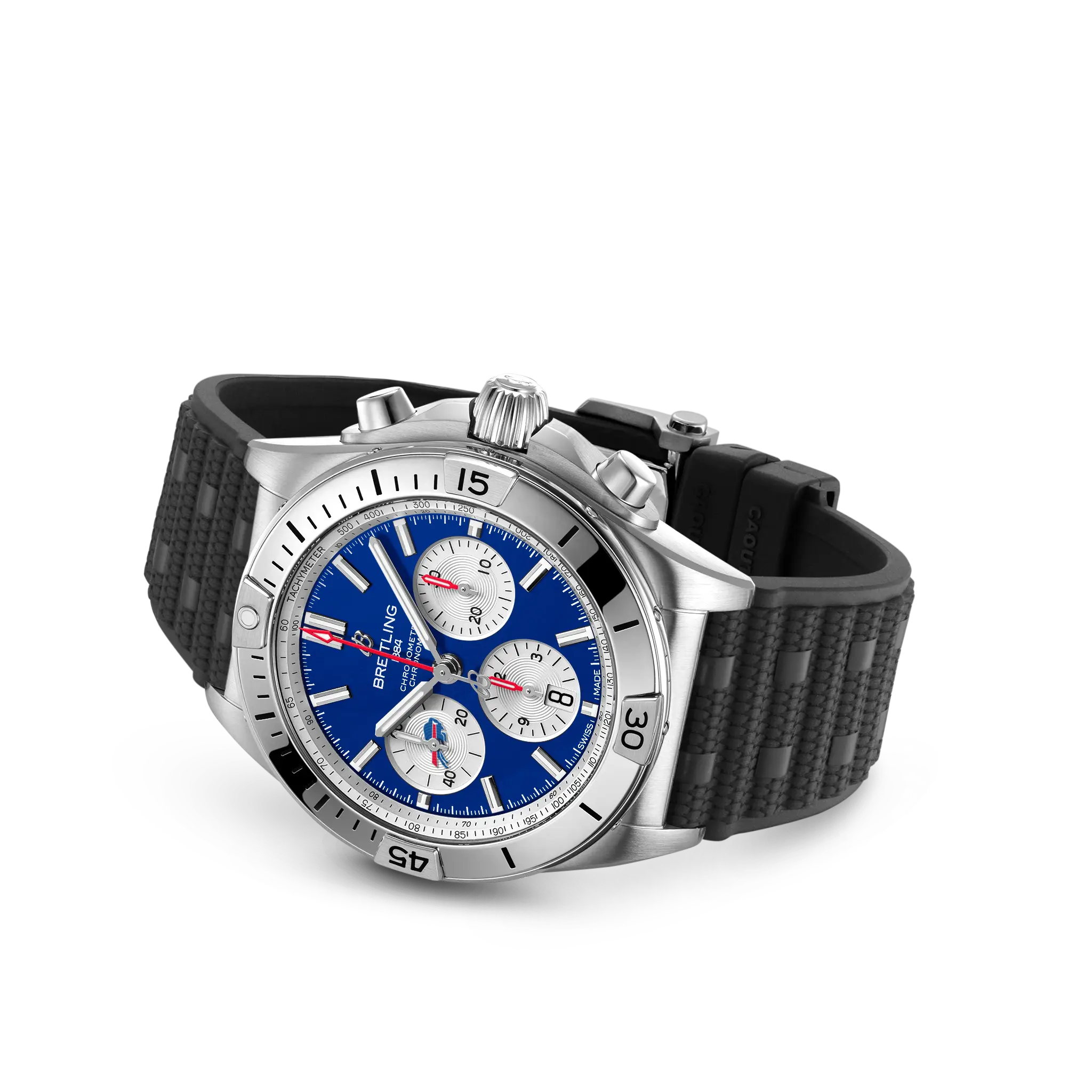 【Super Clone】Breitling Chronomat B01 42 NFL Buffalo Bills Edition AB01342B1C3S1