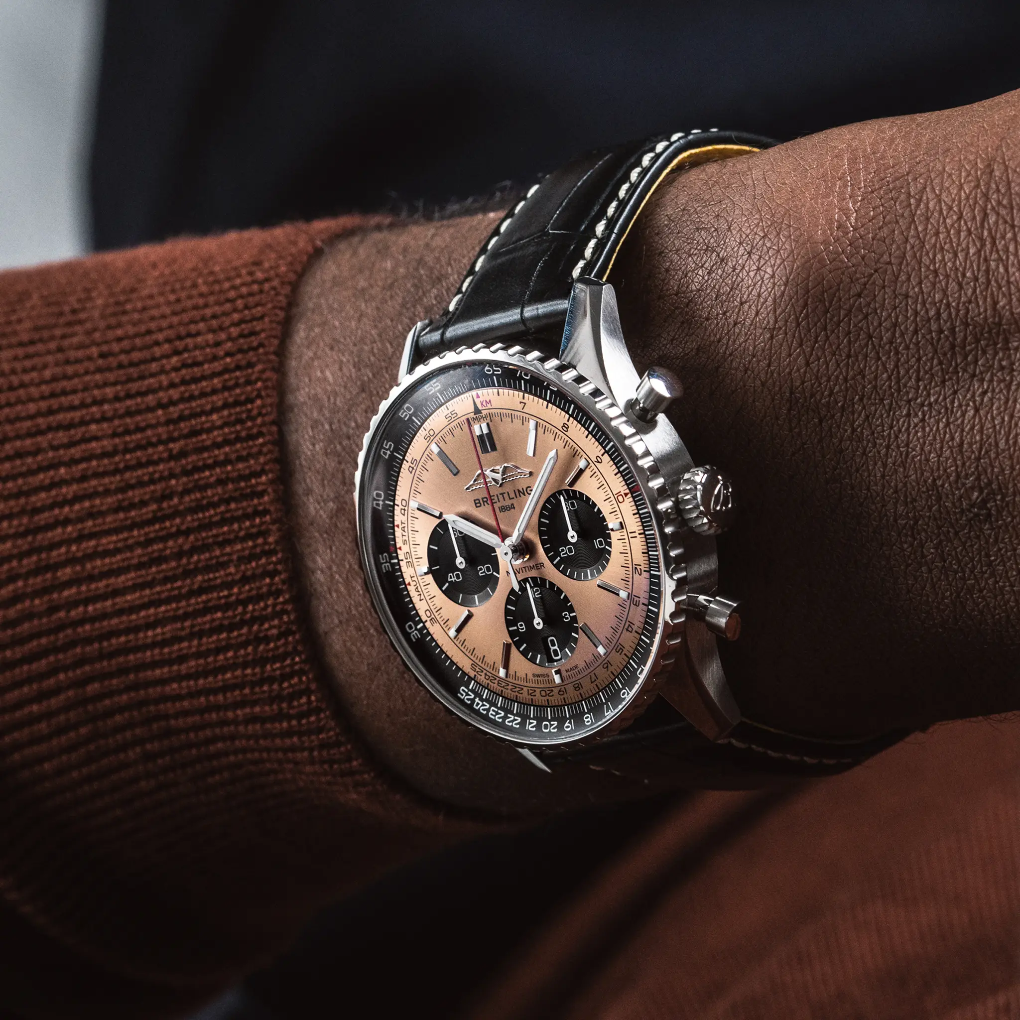 【Super Clone】Breitling Navitimer B01 Chronograph 43mm AB0138241K1P1