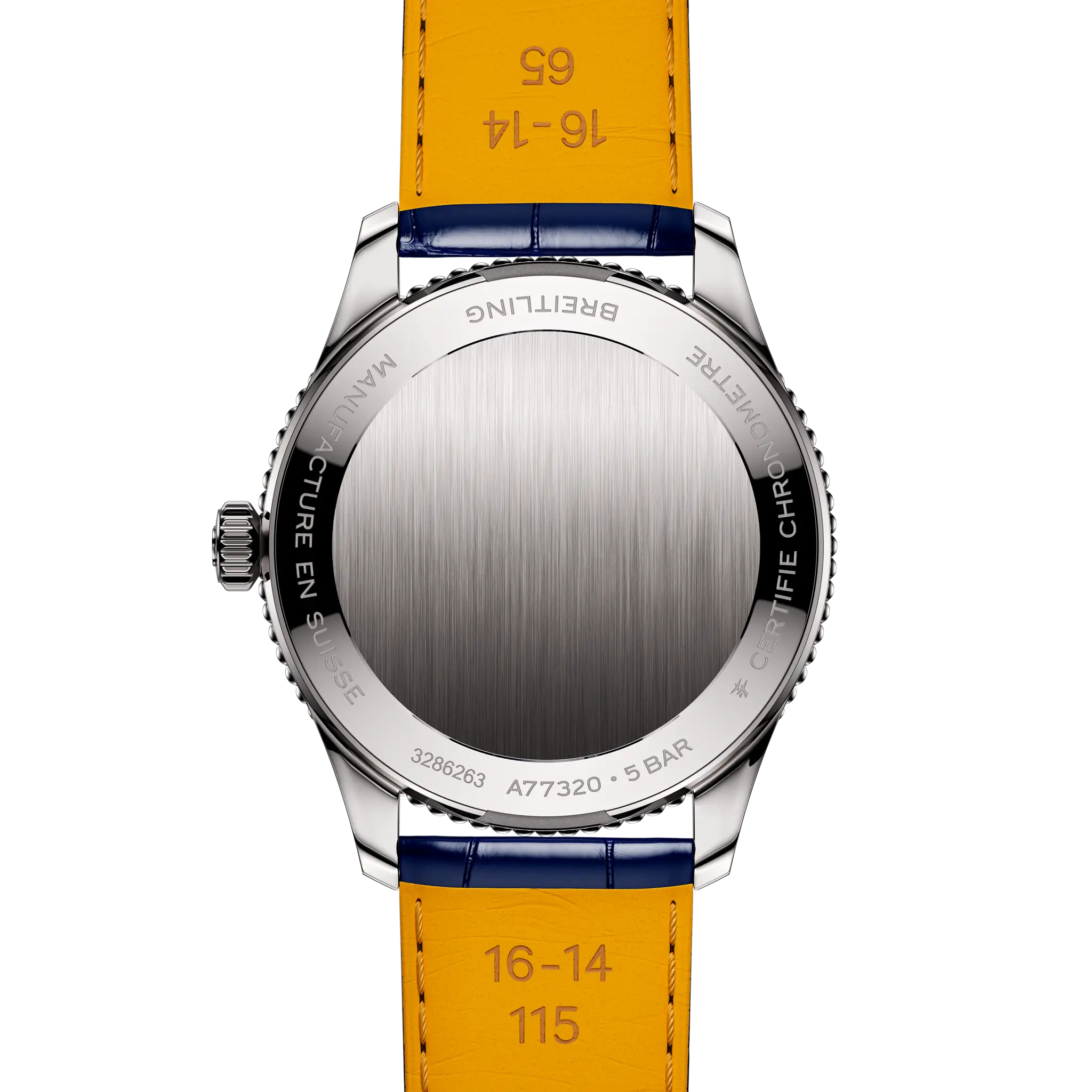 【Super Clone】Breitling Navitimer 32mm Ladies Watch Blue Mother Of Pearl Alligator A77320171C1P1