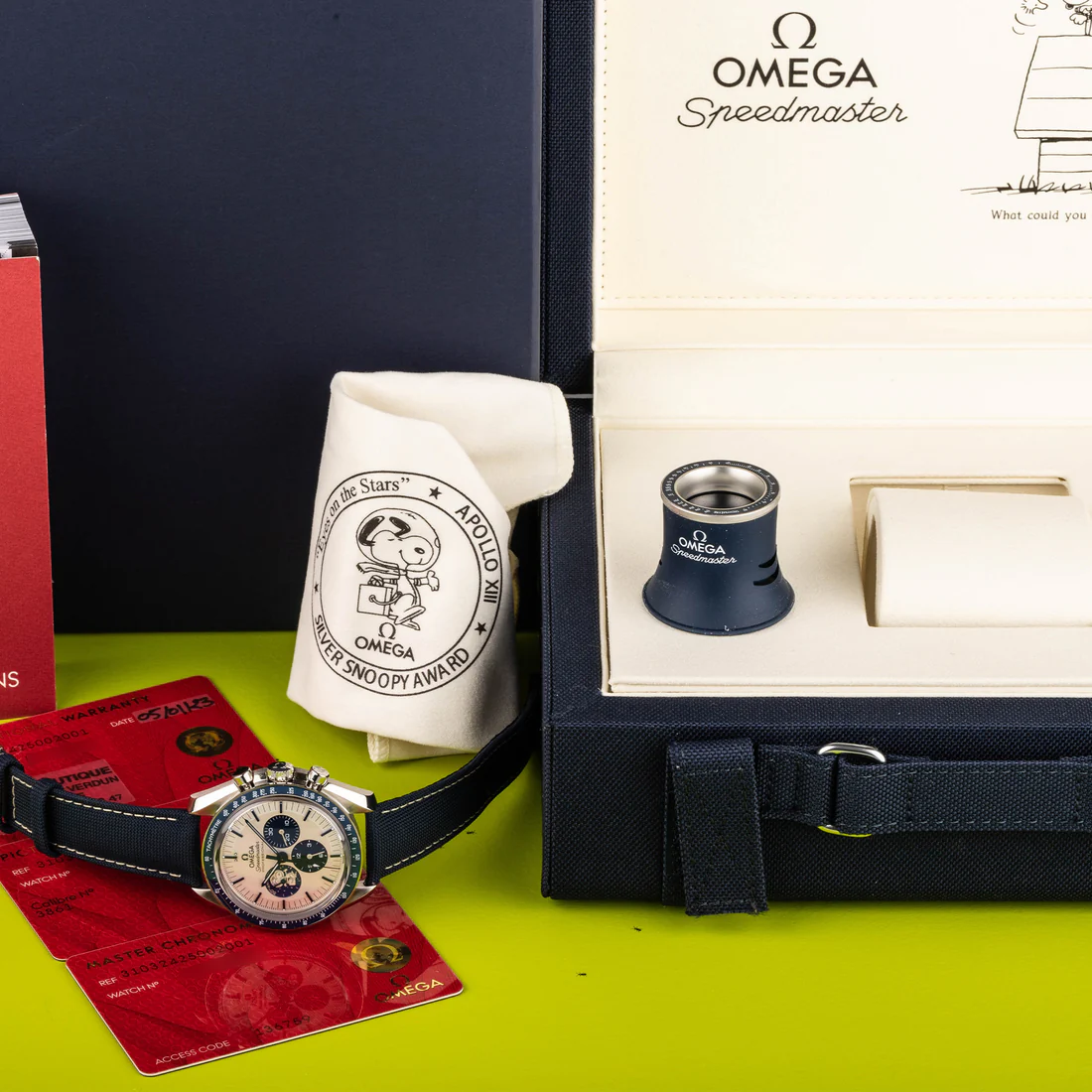 【Super Clone】Omega 310.32.42.50.02.001 Speedmaster Chronograph Anniversary Series "Silver Snoopy Award"