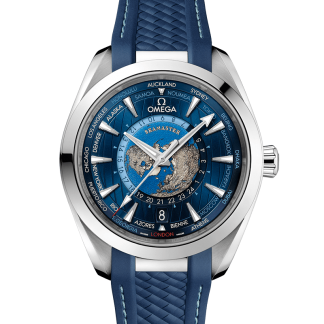 【Super Clone】Omega AQUA TERRA 150M CO‐AXIAL MASTER CHRONOMETER GMT WORLDTIMER 43 MM