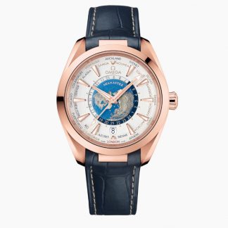 【Super Clone】Omega AQUA TERRA 150M CO‐AXIAL MASTER CHRONOMETER GMT WORLDTIMER 43 MM