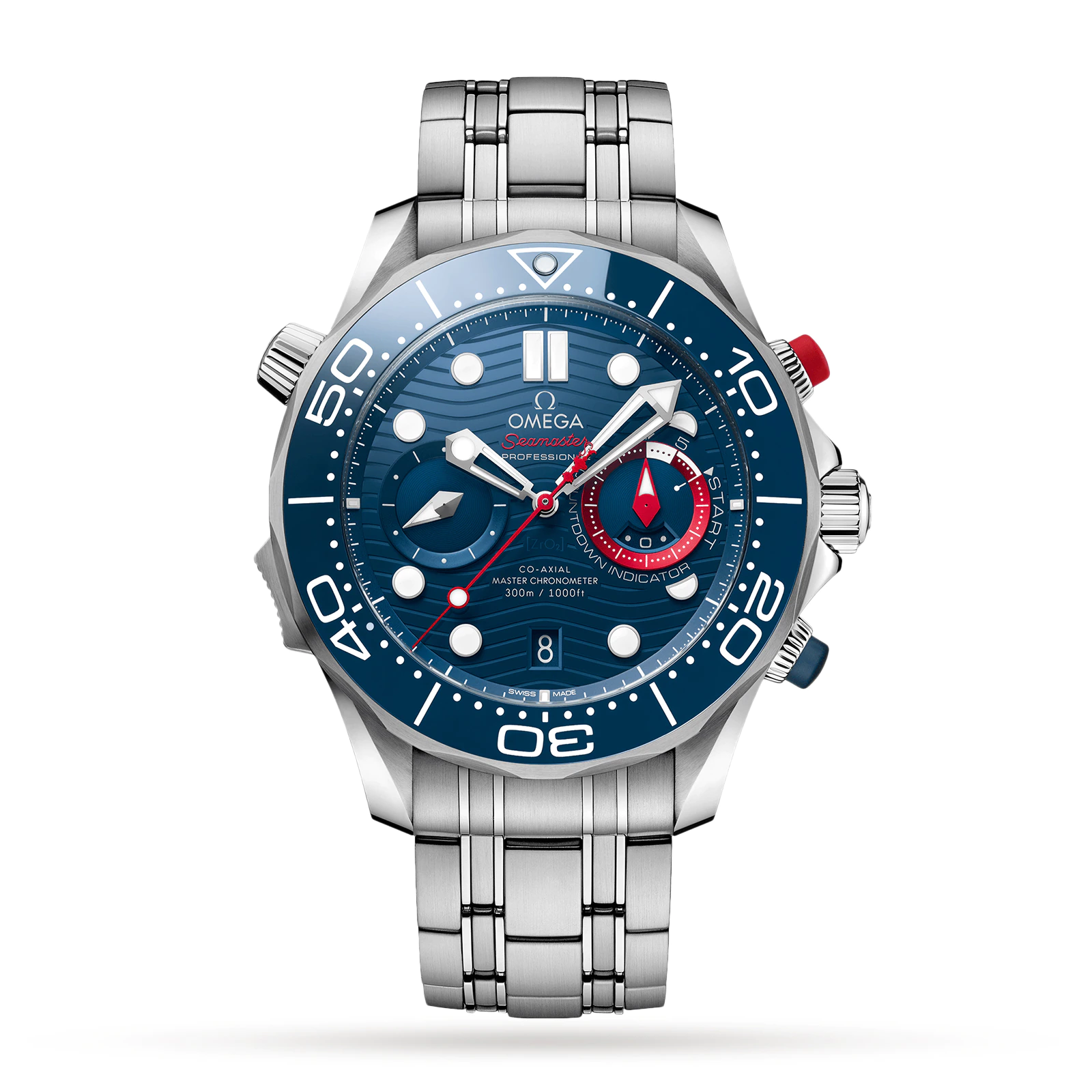 【Super Clone】OMEGA DIVER 300M CO‐AXIAL MASTER CHRONOMETER CHRONOGRAPH 44 MM America's Cup