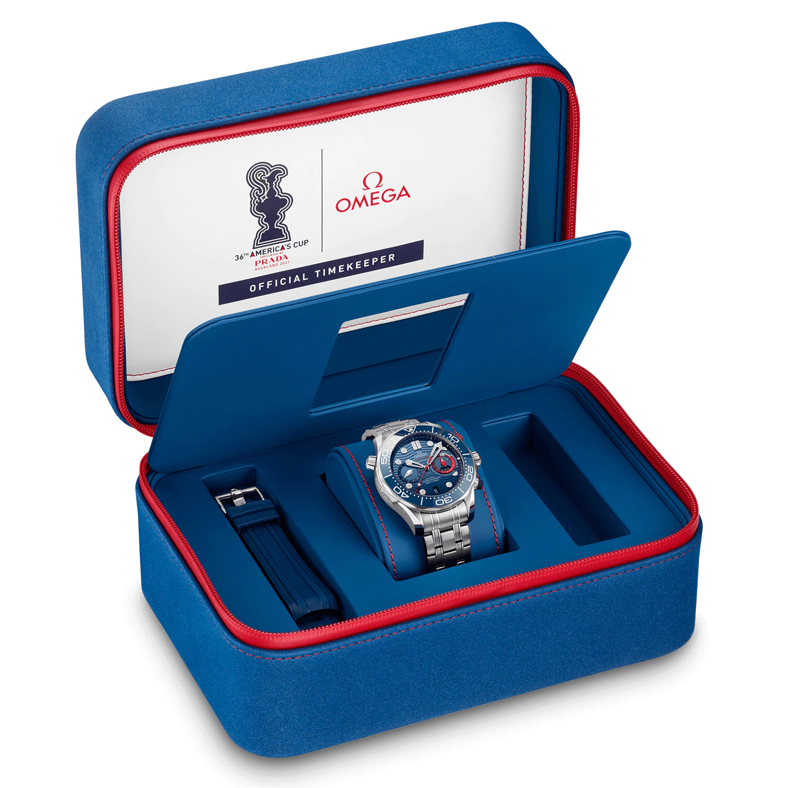 【Super Clone】OMEGA DIVER 300M CO‐AXIAL MASTER CHRONOMETER CHRONOGRAPH 44 MM America's Cup