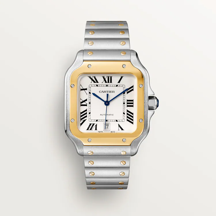 【Super Clone】SANTOS Gold Mix 39mm