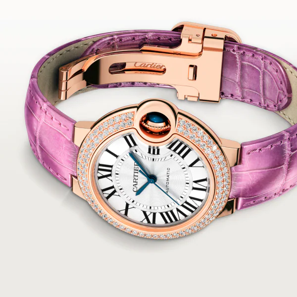 【Super Clone】BALLON BLEU Diamond Yellow Gold 33mm