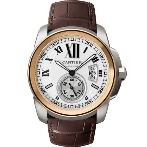 【Super Clone】CALIBRE ROSE GOLD MIX 42mm
