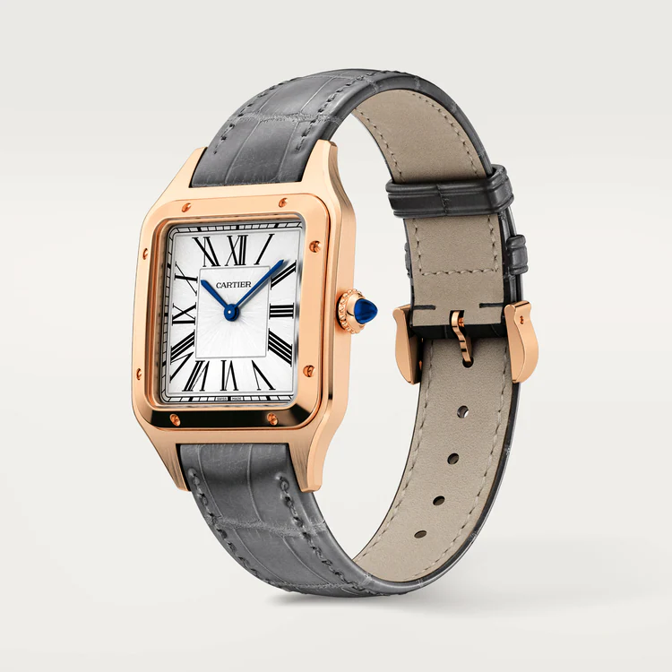 【Super Clone】SANTOS-DUMONT RoseGoldMix 38mm