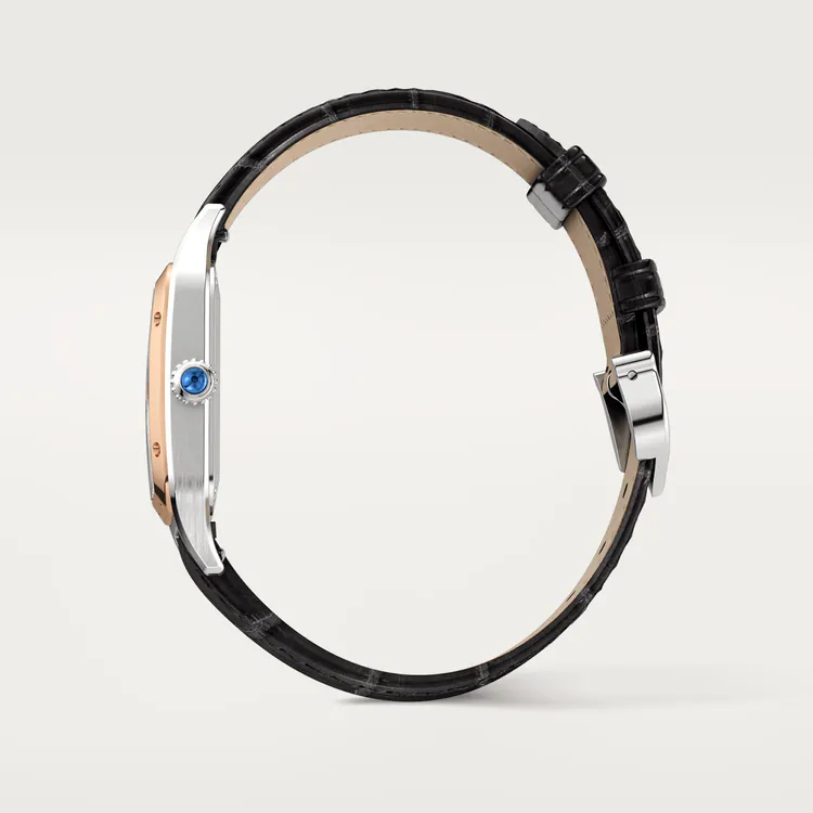 【Super Clone】SANTOS-DUMONT Rose Gold MIx 43.5mm