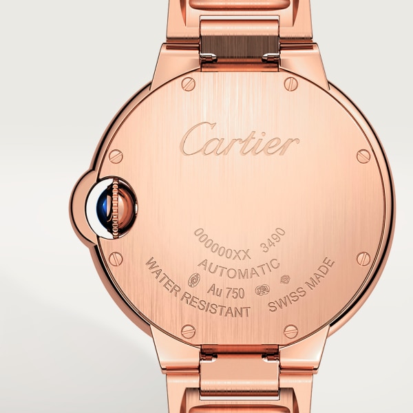 【Super Clone】BALLON BLEU Diamond Rose Gold 33mm