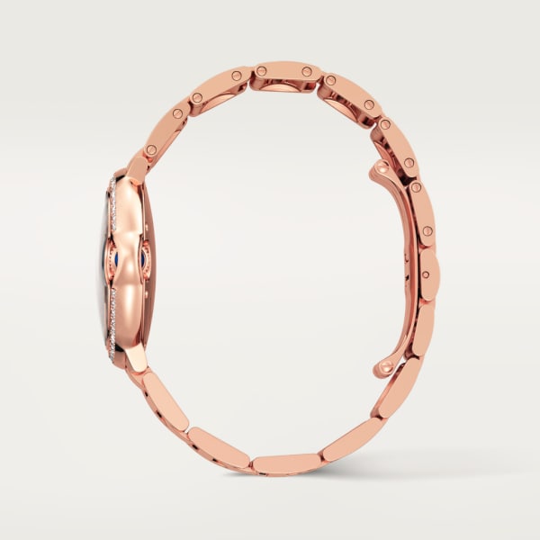 【Super Clone】BALLON BLEU Diamond Rose Gold 33mm