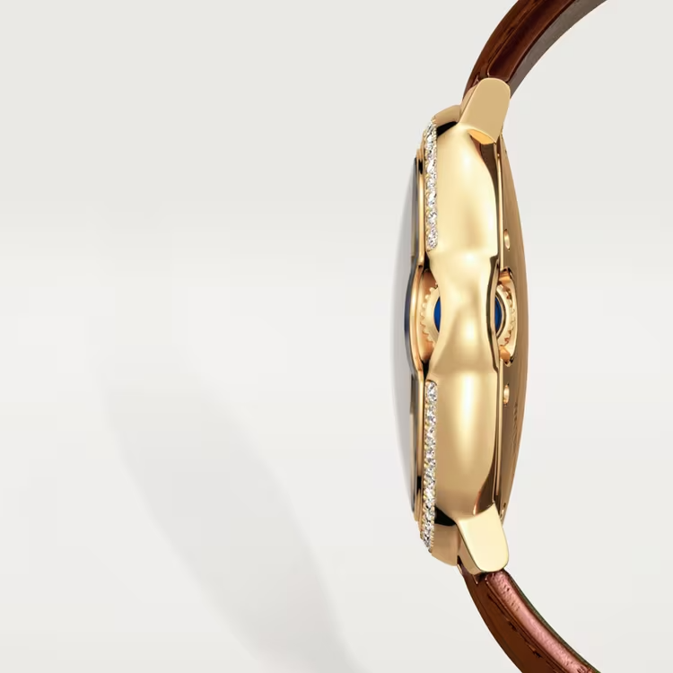 【Super Clone】BALLON BLEU Diamond Yellow Gold 33mm