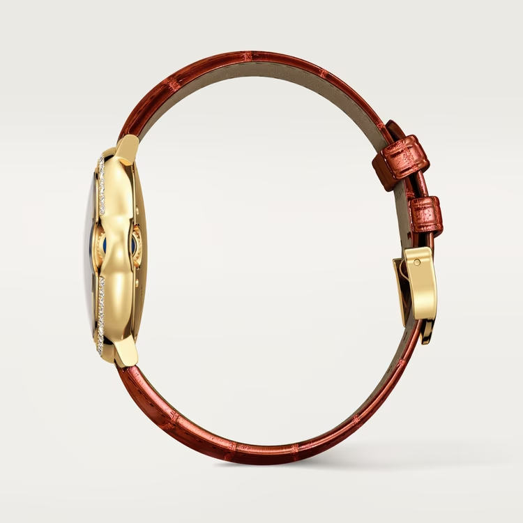 【Super Clone】BALLON BLEU Diamond Yellow Gold 33mm