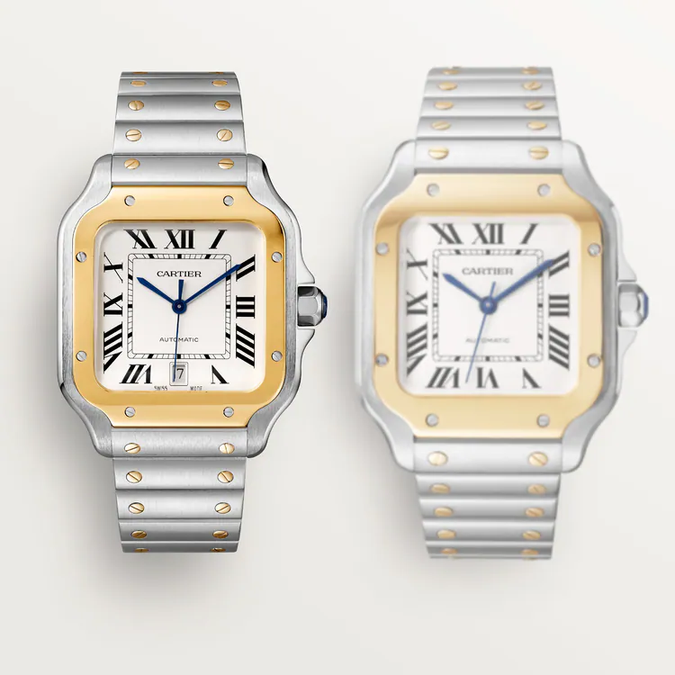 【Super Clone】SANTOS Gold Mix 39mm