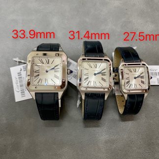 [Super Clone] Cartier Cartier Santos. Dumont Collection 43.5*31.4mm  WGSA0032