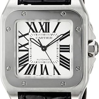 【Super Clone】SANTOS 100 Silver Gray 38mm