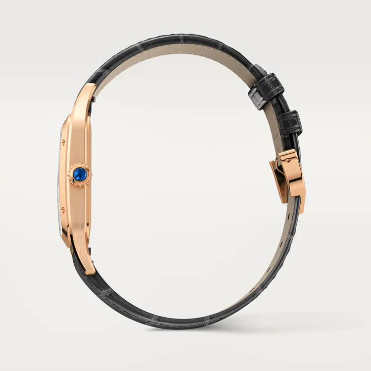 【Super Clone】SANTOS-DUMONT RoseGoldMix 38mm