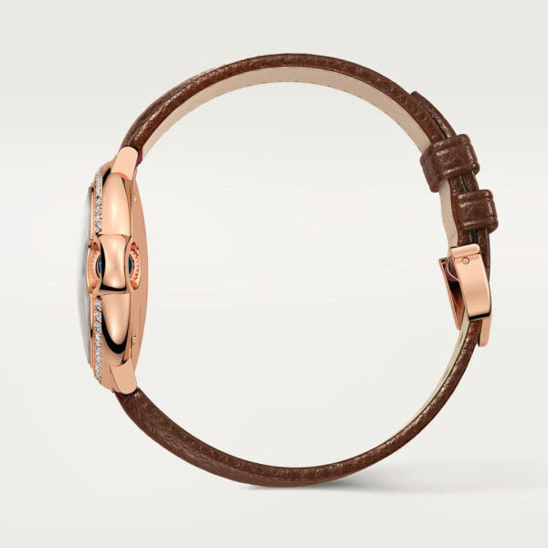 【Super Clone】BALLON BLEU Diamond Rose Gold 33mm