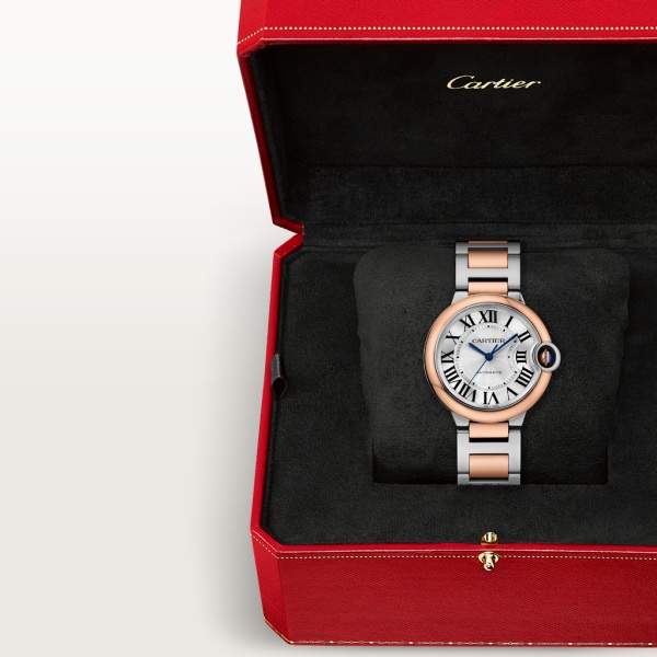 【Super Clone】BALLON BLEU Rose Gold Mix 36mm