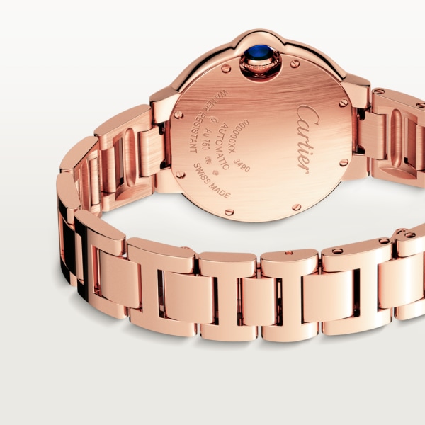 【Super Clone】BALLON BLEU Diamond Rose Gold 33mm