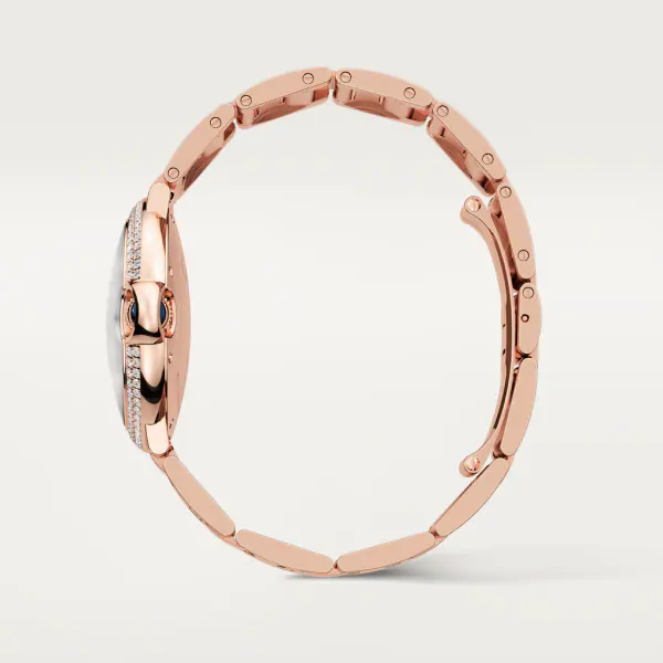 【Super Clone】BALLON BLEU Diamond Rose Gold 36mm