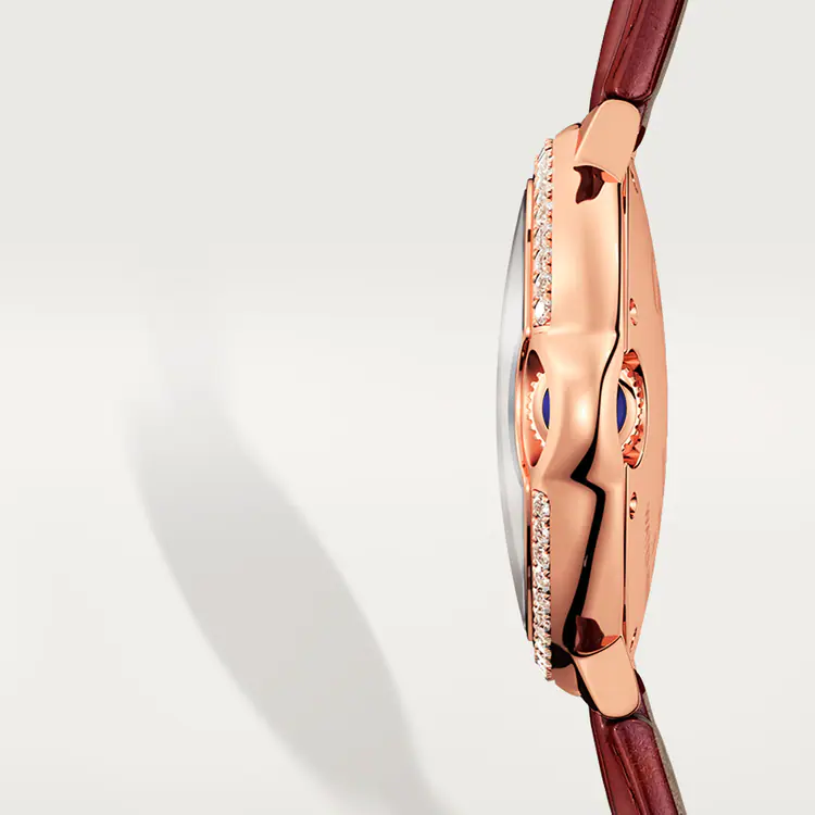 【Super Clone】BALLON BLEU Diamond Rose Gold 33mm