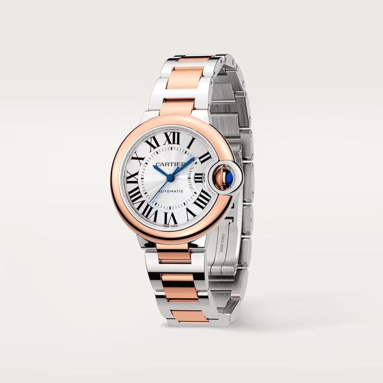【Super Clone】BALLON BLEU Rose Gold Mix 33mm