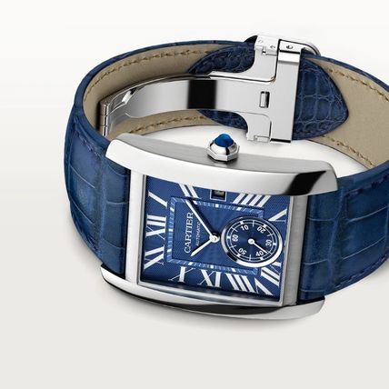 【Super Clone】Tank MC Blue 44mm