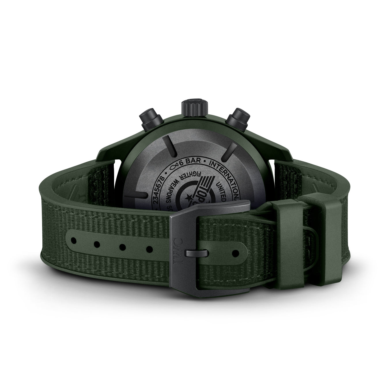 【Super Clone】【Top replica】IWC-Pilot's Watch Chronograph TOP GUN "Woodland" (IW389106)