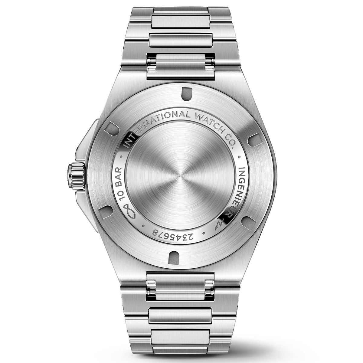 【Super Clone】IWC Ingenieur 40mm Black Dial Steel Mens Watch IW328901