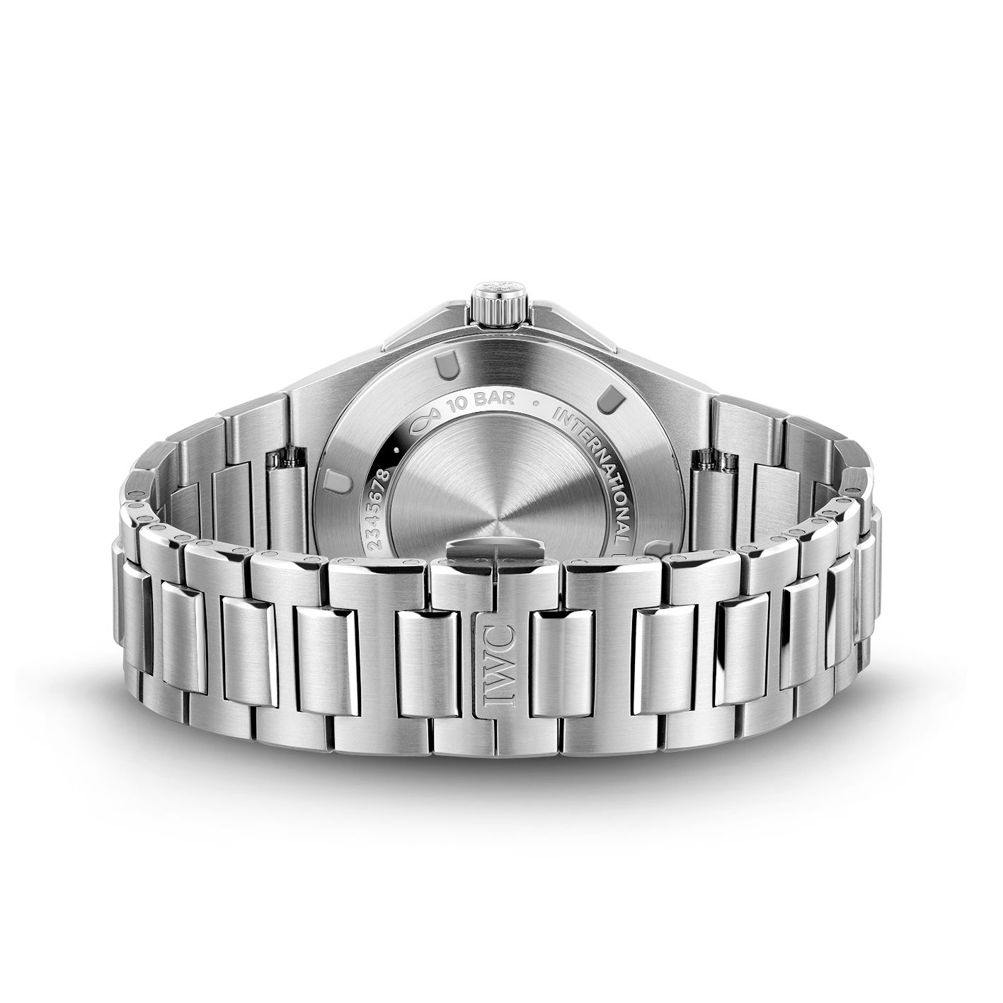 【Super Clone】IWC Ingenieur 40mm Black Dial Steel Mens Watch IW328901