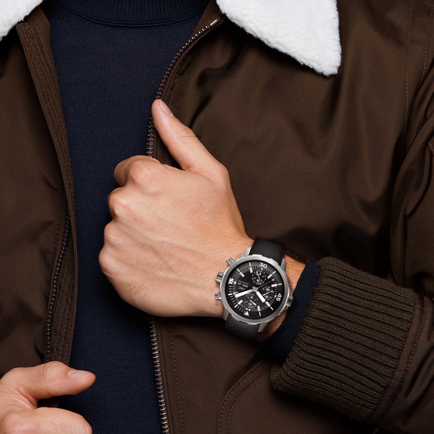 【Super Clone】IWC Aquatimer Automatic Chronograph 44mm Mens Watch IW376803