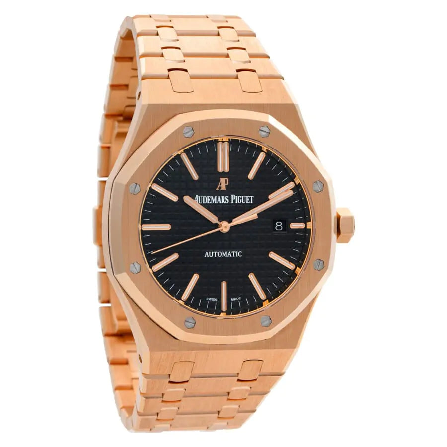 【Super Clone】Audemars piguet Royal Oak Selfwinding Automatic 41MM Black Dial Watch
