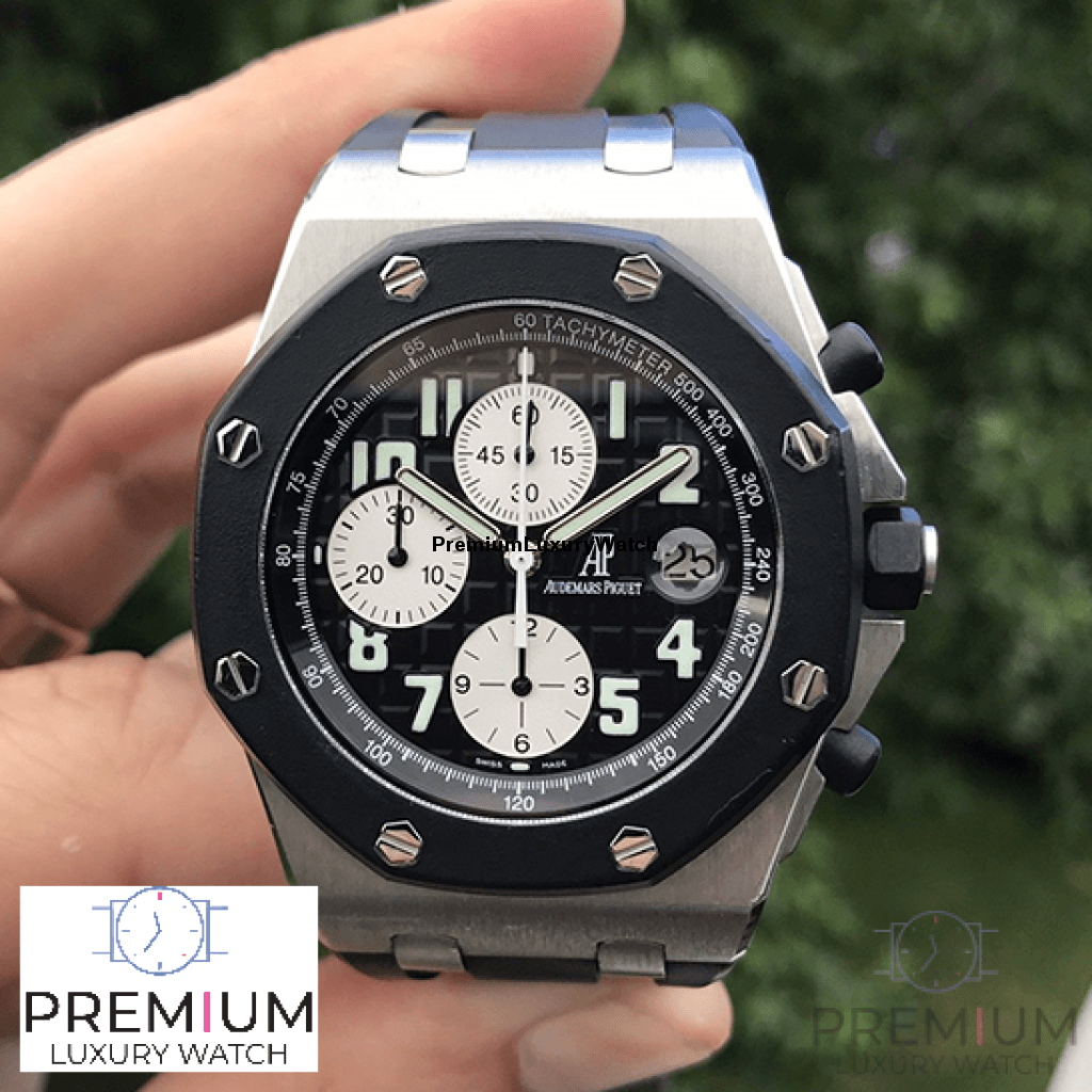 【Super Clone】Audemars Piguet Royal Oak Offshore Slate Grey Dial 44MM Automatic Men's Watch