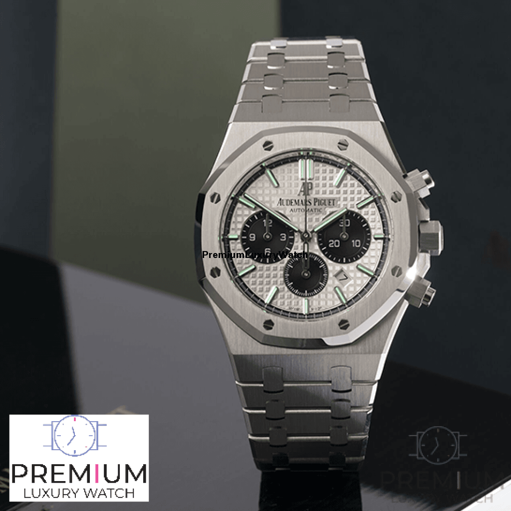 【Super Clone】Audemars piguet Royal Oak Selfwinding 41MM Chronograph Silver Watch