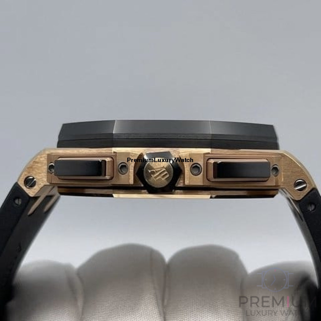 【Super Clone】Audemars Piguet Royal Oak Offshore Chronograph Black Dial 44MM Dial Watch