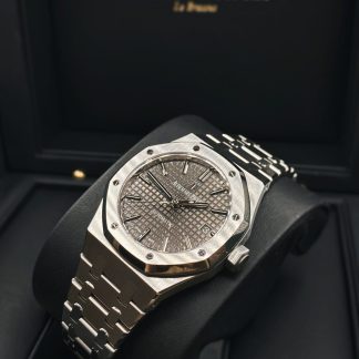 【Super Clone】Audemars Piguet Royal Oak Selfwinding, Grey dial, 37mm, Stainless steel, 15450ST.OO.1256ST.02