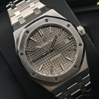 【Super Clone】Audemars Piguet Royal Oak Selfwinding, Grey dial, 37mm, Stainless steel, 15450ST.OO.1256ST.02