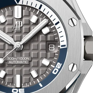 【Super Clone】Audemars Piguet OFFSHORE DIVER Grey Dial 42mm 15720ST.OO.A009CA.01