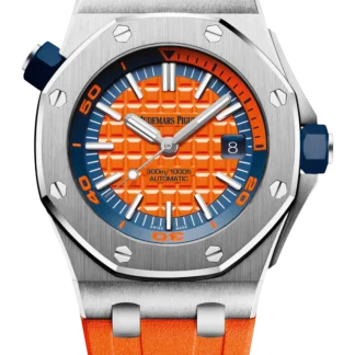 【Super Clone】Audemars Piguet Offshore Diver Orange Dial 42mm 15710ST.OO.A070CA.01