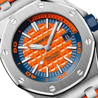【Super Clone】Audemars Piguet Offshore Diver Orange Dial 42mm 15710ST.OO.A070CA.01