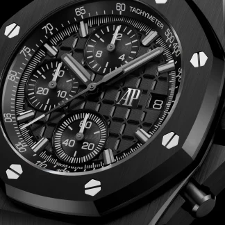 【Super Clone】Audemars Piguet Royal Oak Offshore 42mm 26238CE.OO.1300CE.01 Black Ceramic Black Dial