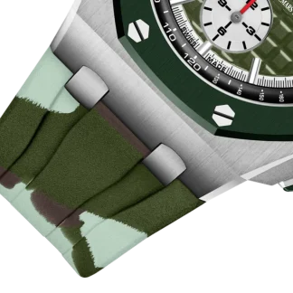 【Super Clone】Audemars Piguet OFFSHORE Khaki Green Camouflage Dial CHRONOGRAPH 44mm 26400SO.OO.A055CA.01